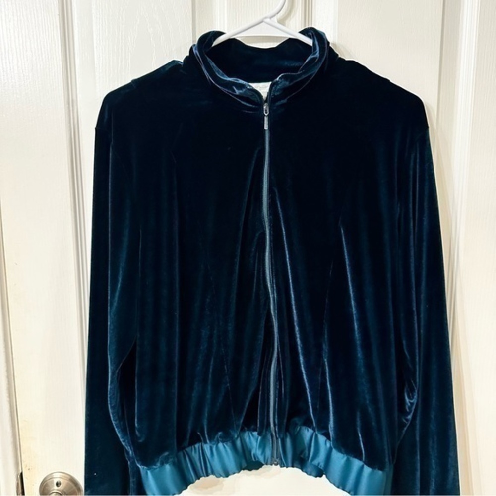 Coldwater Creek Velour Jacket